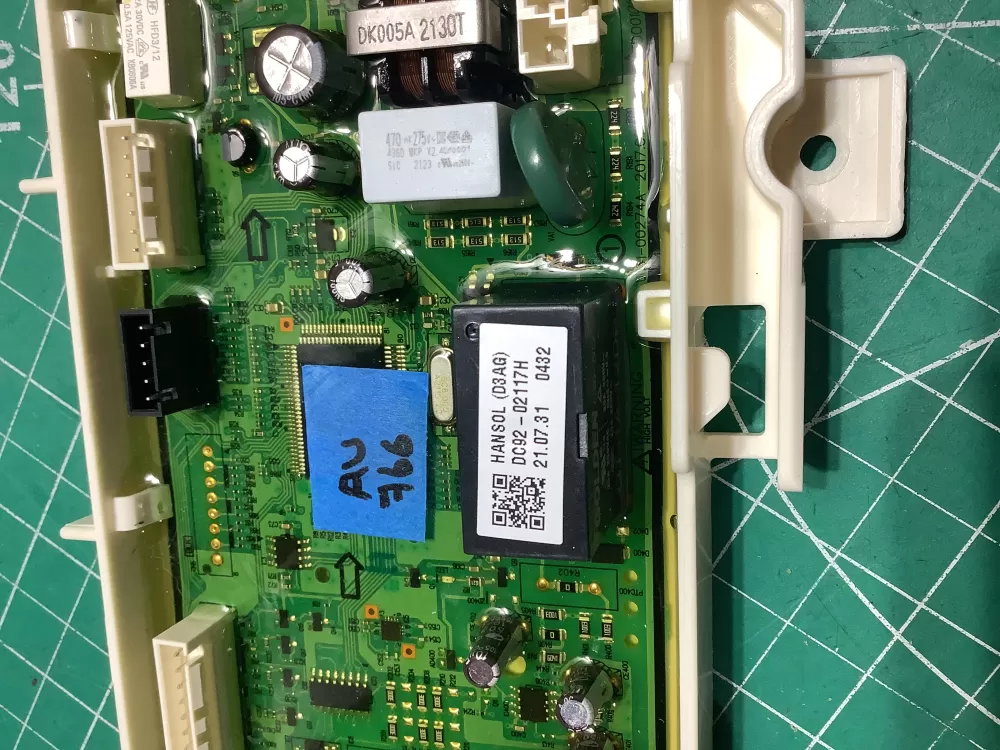 Samsung Washer DC92-02118D Main Control Board AZ187129 | AR766
