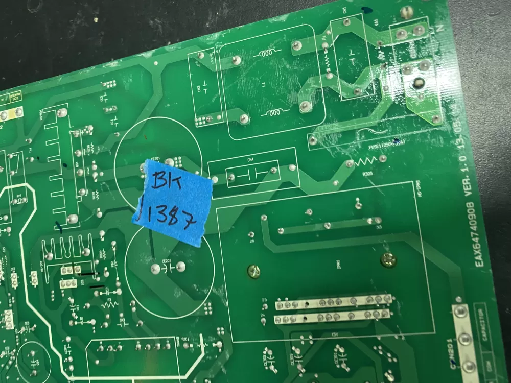 Kenmore LG EBR75234712 Refrigerator Control Board AZ24179 | BK1387