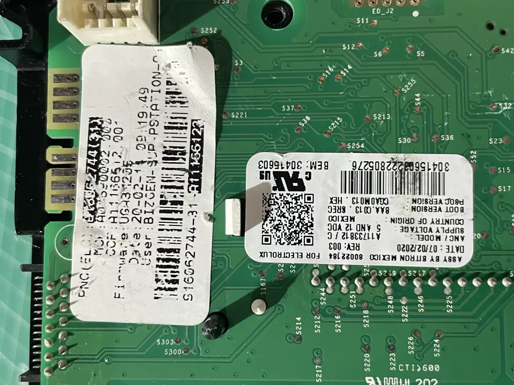 Electrolux Dryer Control Board 916062744 AZ192986 | Wm377