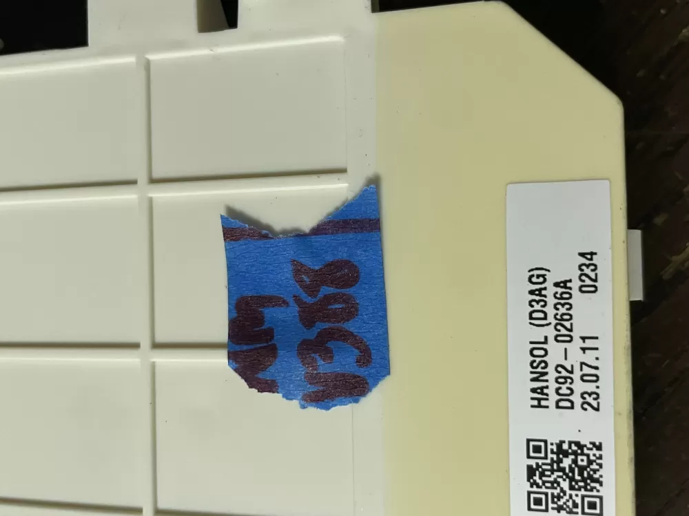 Samsung DC92-02636A AP7013940 Washer Control Board AZ48069 | Wmv388