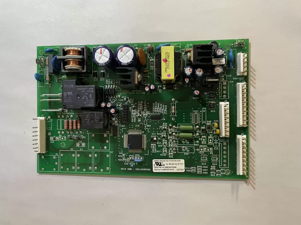 GE 200D5837G004 WR55X10942C Refrigerator Control Board AZ161508 | KM163