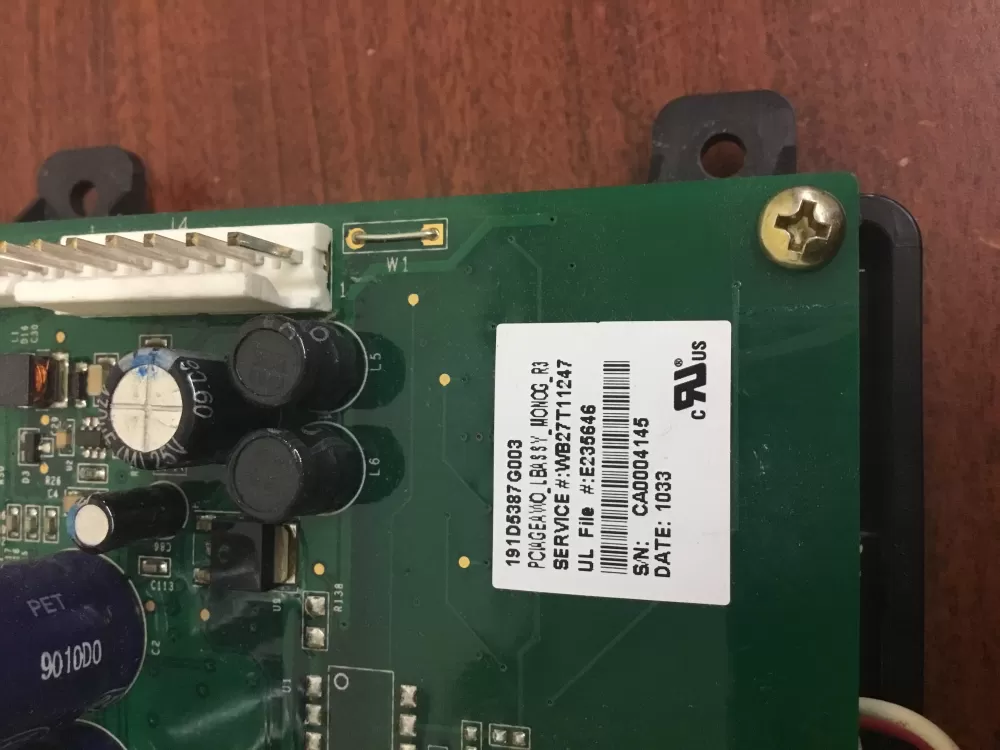 GE 191D5387G003 Oven Wb27t11264 Built in Control Display Board AZ30456 | NR974