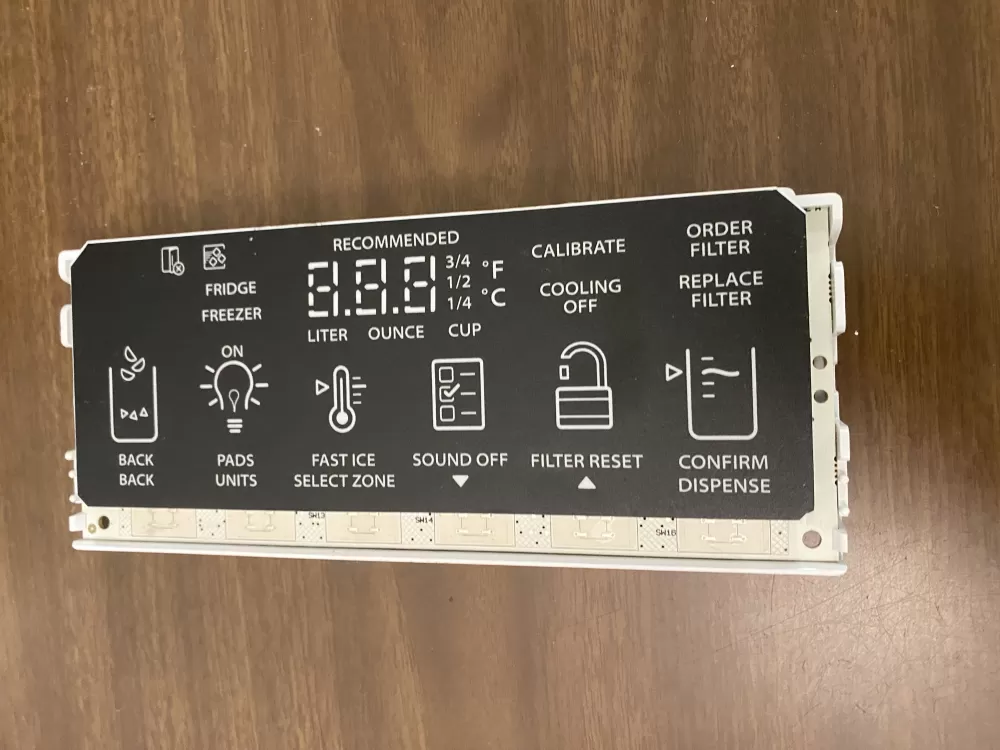 Whirlpool W11256968 W11365859 Refrigerator Display Control Board