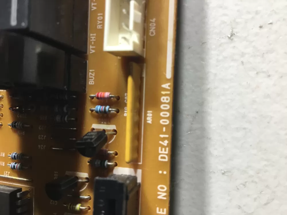 Samsung GE WB27X10508 DE41-00081A Microwave Control Board AZ43687 | NR87