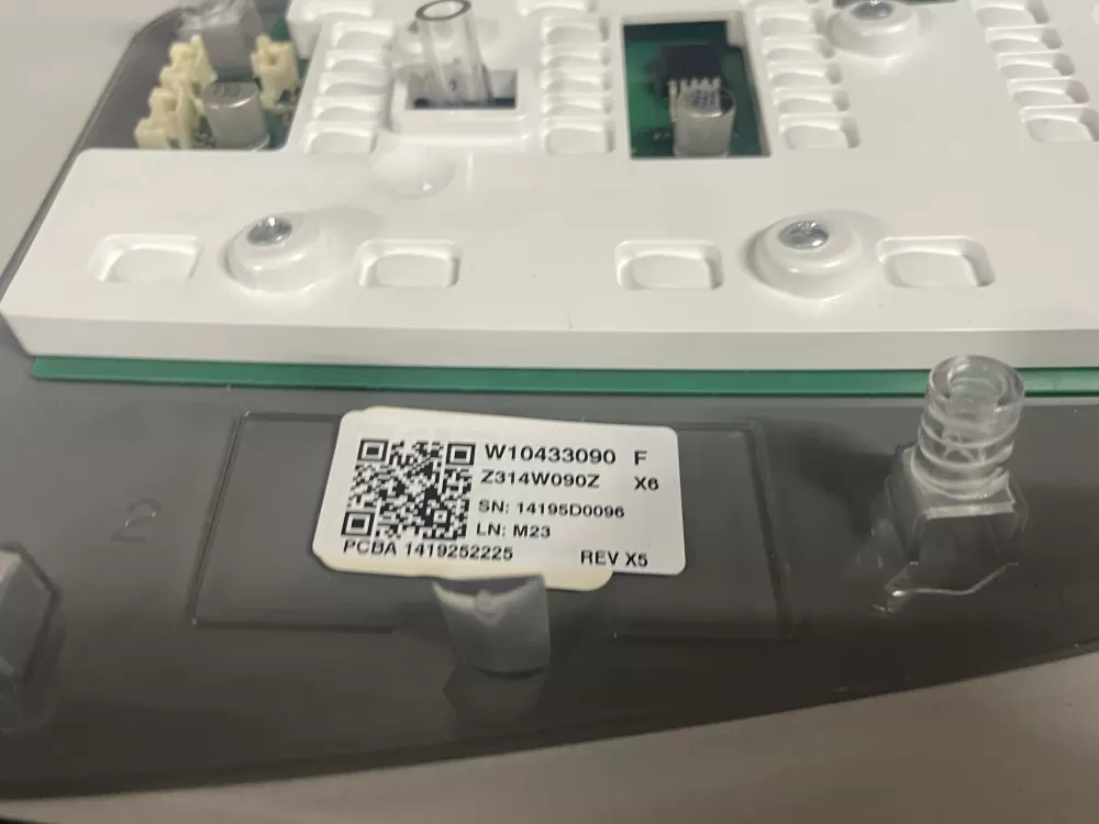 Whirlpool W10433090 W10750481 W10814583 Washer Control Panel AZ125611 | Wmv720