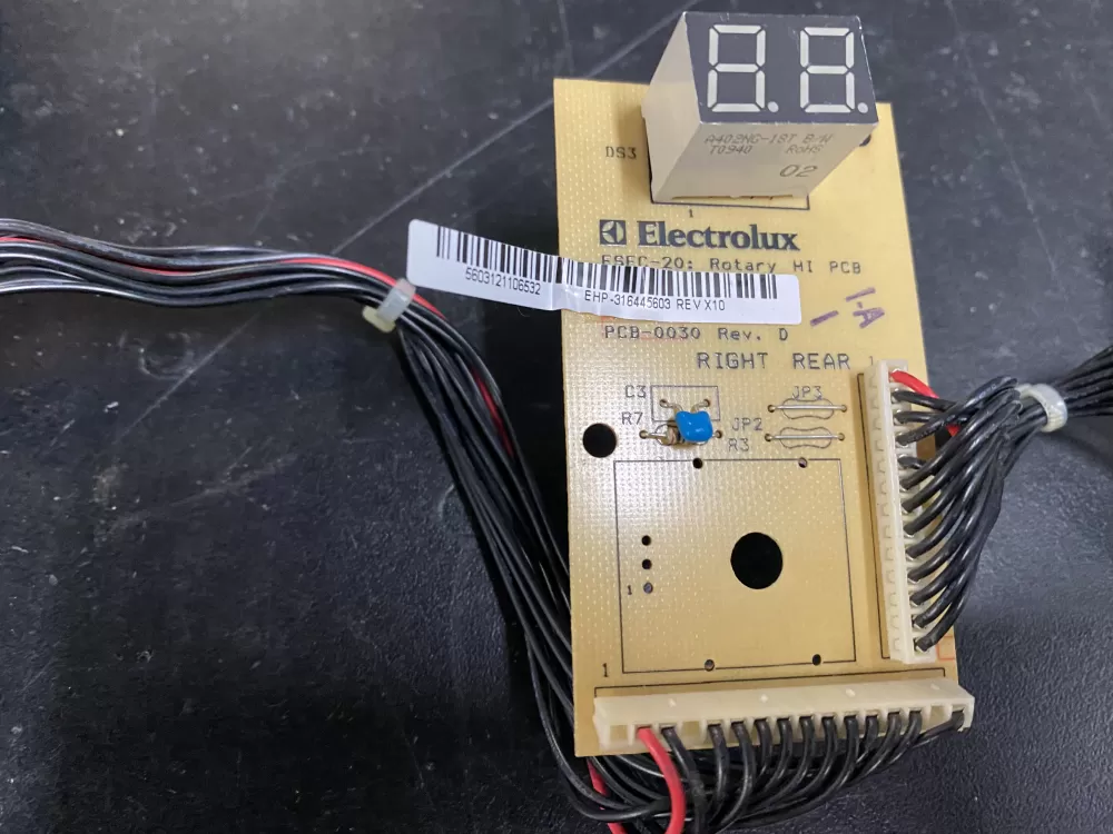 Frigidaire AP4499684 Range Control Board Element Switch AZ17115 | BK1155