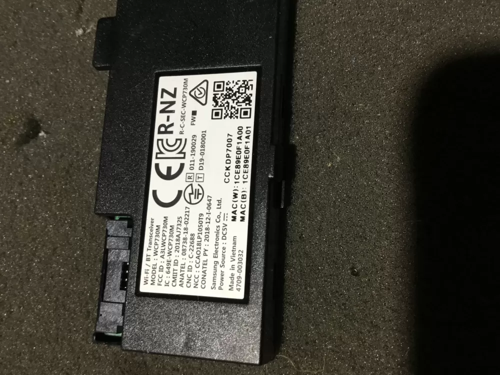 Samsung TV WiFi Bluetooth Module 4709-003032 AZ107494 | NR246