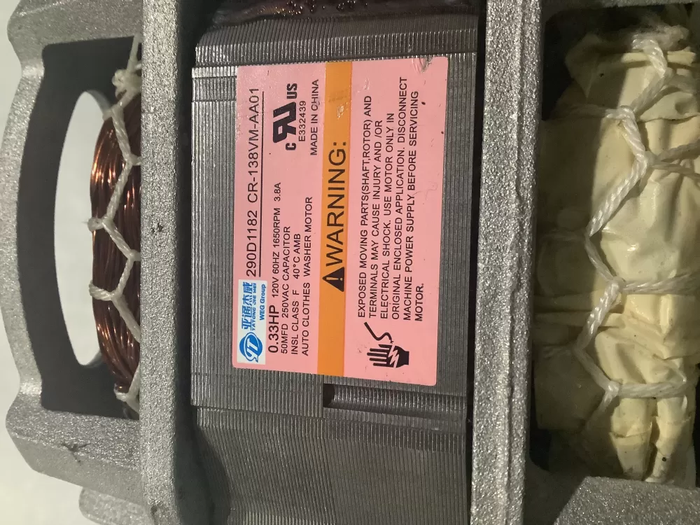 GE 290D1182 Washer Drive Motor AZ202973 | Sl233