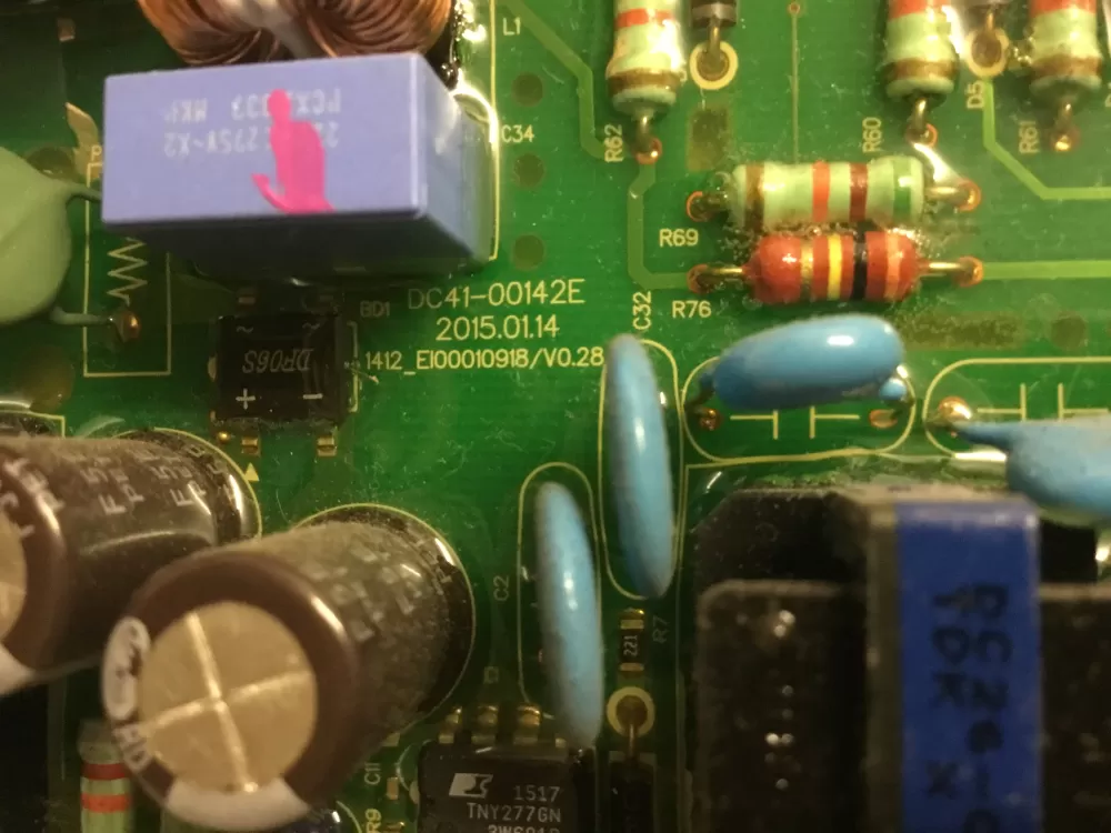 Samsung DC41 00142E Dc92 01025a Dryer Control Board AZ16268 | NR223