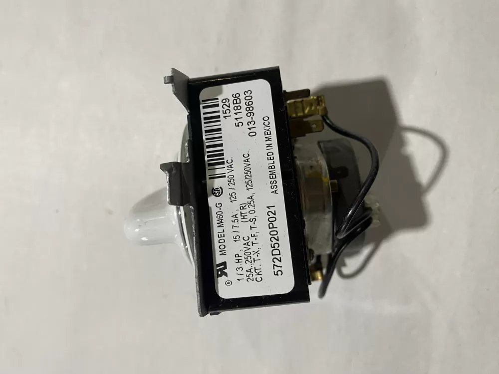 GE 572D520P021 WE4M271 Dryer Timer