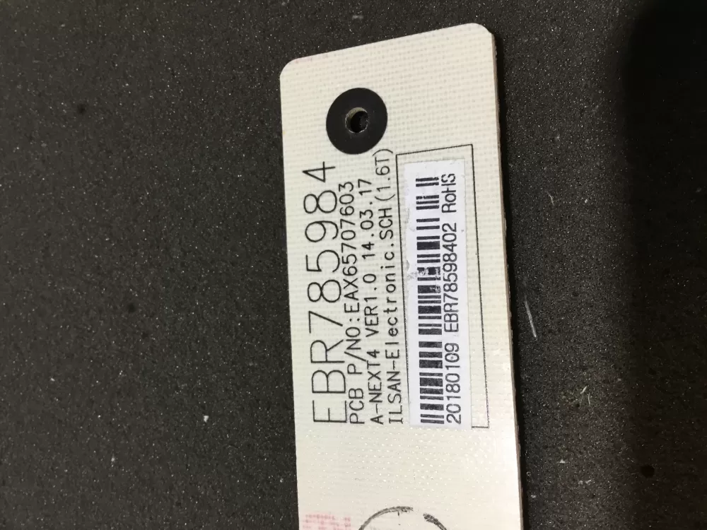 LG REFRIGERATOR CONTROL/DISPLAY BOARD PART # EBR78598402 AZ77755 | NR1447