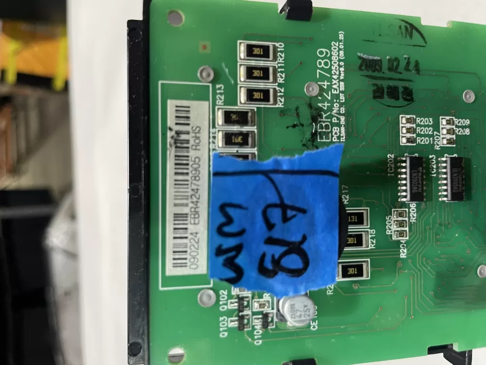 LG EBR42478905 Refrigerator Control Board Display AZ158643 | Wm817