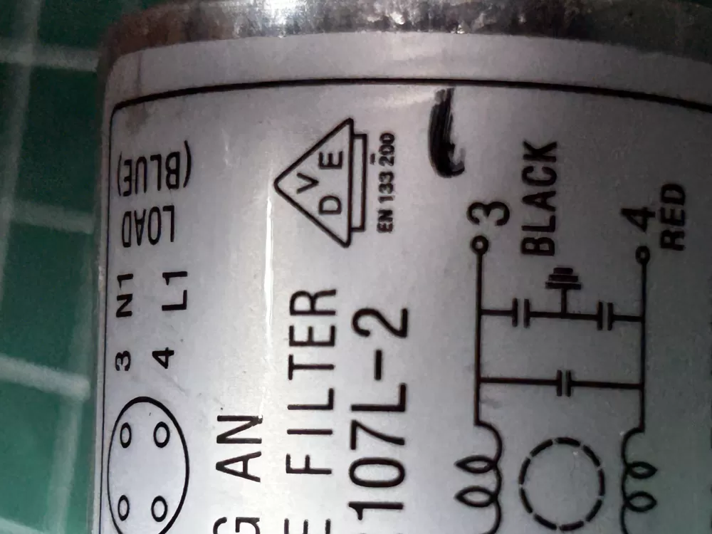 Kenmore  Whirlpool  LG  Asko EN133200 Washer Asko Noise Filter