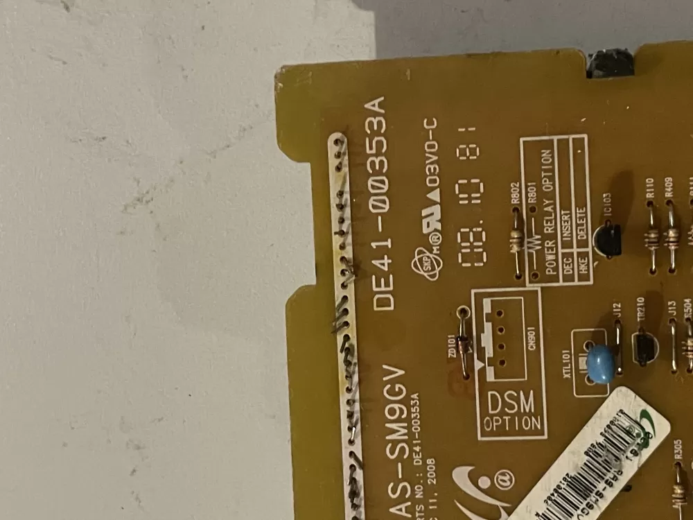Samsung DE41 00353A Oven Range Control Board AZ32467 | Wm160