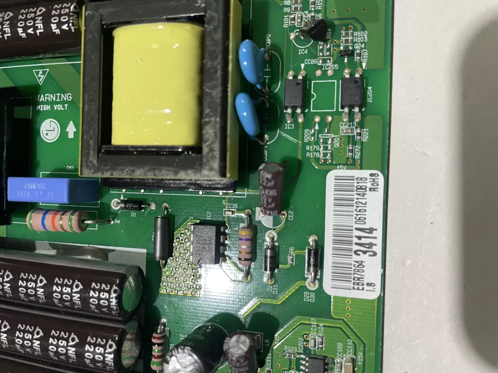 LG EBR78643414 EBR84433501 Refrigerator Control Board AZ135426 | KMV362