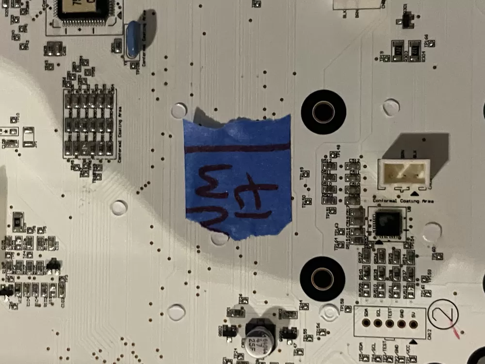 Samsung DA92-00758B Refrigerator Dispenser Display Module AZ34713 | Wm17