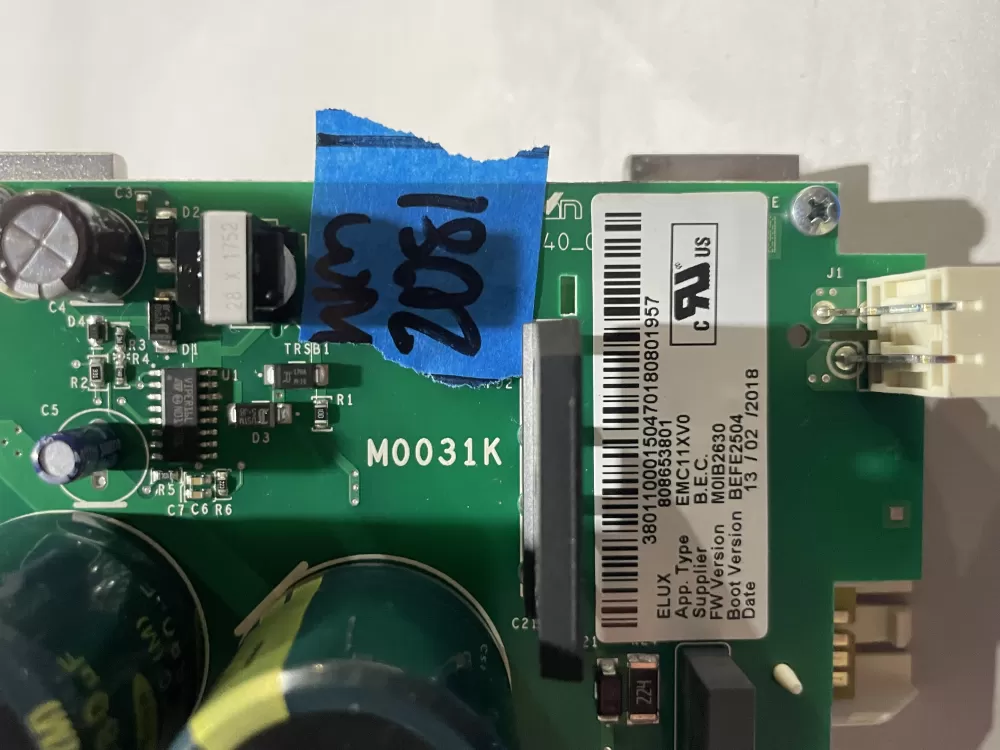 Frigidaire Kenmore 808653801 Washer Control Board AZ187244 | Wm2081