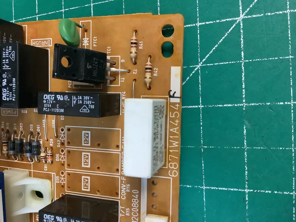 LG Kenmore 6871W1A454F Microwave Control Board AZ224585 | NR1233