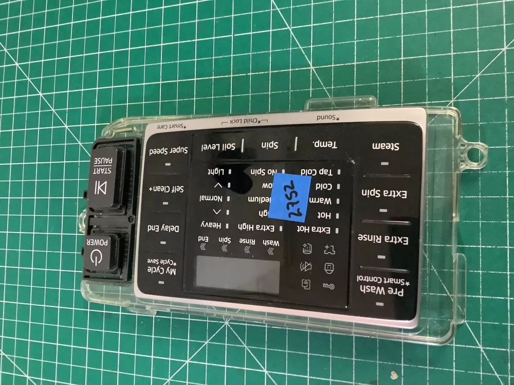 Samsung DC92-01607J DC94-06643A Dryer UI Control Board AZ196967 | NR2752