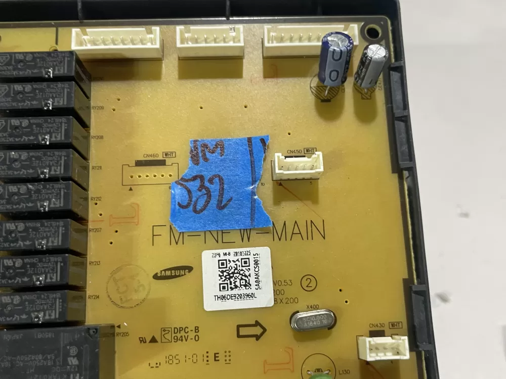 Samsung DE92-020396 Oven Control Board AZ159901 | Wm532