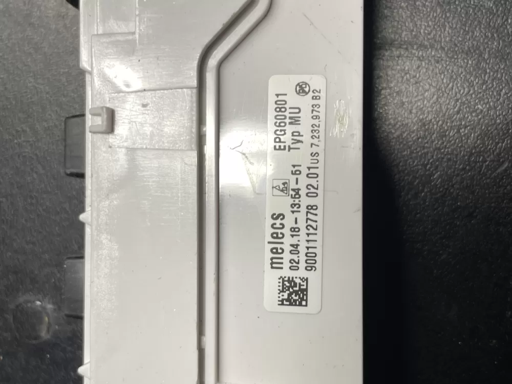 Bosch Thermador 11019860 9001112778 Dishwasher UI Control Panel AZ36770 | Wm407