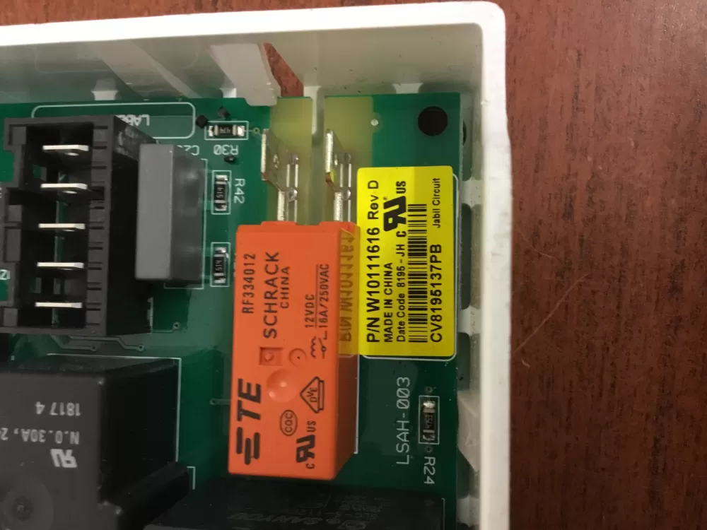 Whirlpool Maytag WPW10111616 W10118243 Dryer Control Board AZ33264 | NR92