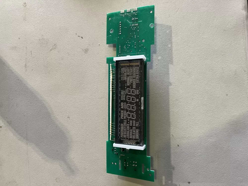 Maytag W11323695  AP6887094  W11229666  W10781747  W10821580  W10821595  W10849076  W10849081  W10866347  W10866387  W10866388  W10873788  W10873812  W10873825  W10881723  W10881724  W10881725  W10895092  W10899812  W10899813  W10903929  W10903932  W10903934  W10909058  W10909059  W10917839  W11033881  W11033882  W11033883  W11051561  W11051562  W11051563  W11085746  W11085747  W11100599  W11105542  W11226801  W11302601 Washer Control Board UI Display