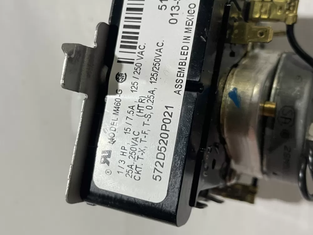 GE 572D520P021 WE4M271 Dryer Timer AZ186643 | Wm2645