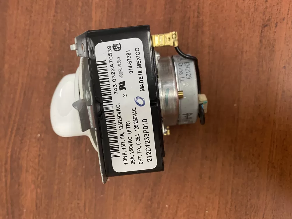 Hotpoint  GE 212D1233P010 WE4M362 Dryer Timer