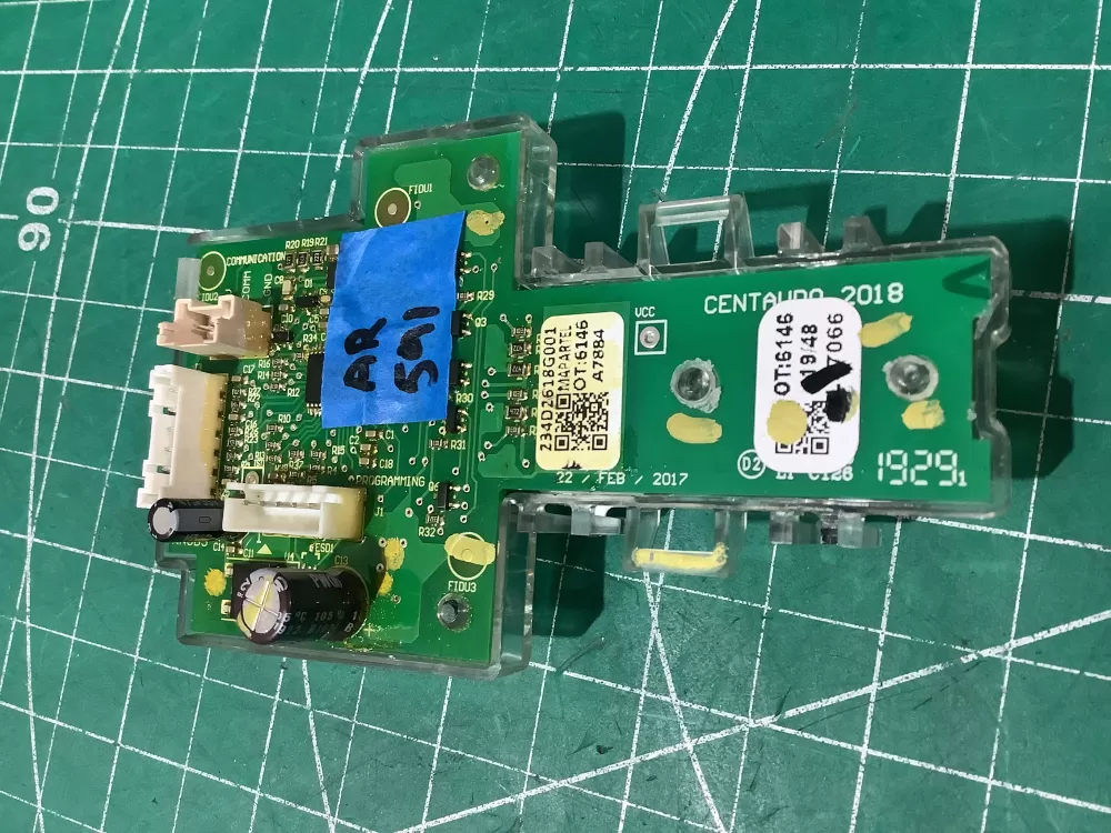 GE 234D2618G001 WE04X27284 Dryer Control Board AZ194137 | AR591