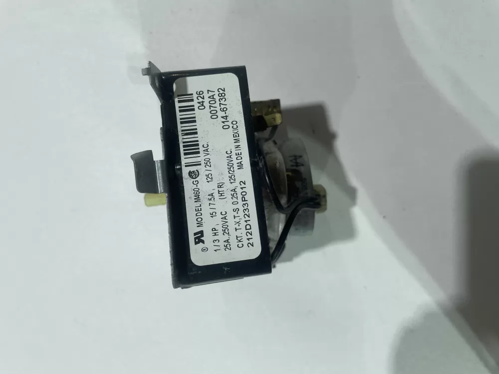 GE 212D1233P012 WE4M364 Dryer Timer