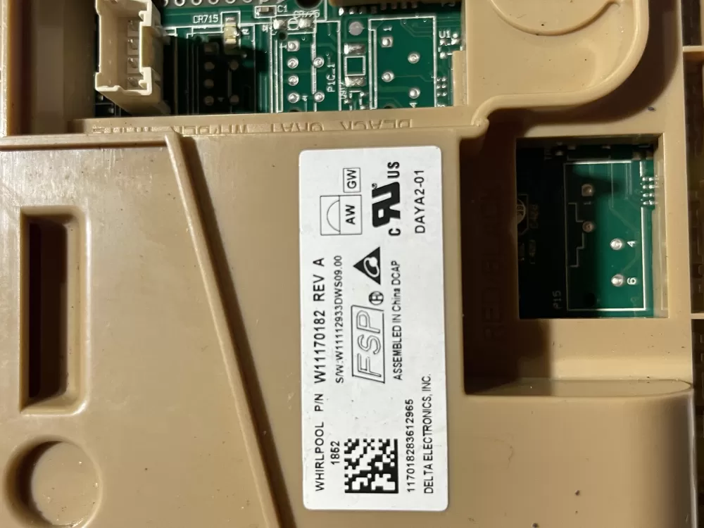 Kenmore Amana W11306302 PS12704698 Dishwasher Control Board AZ143686 | Wm2415
