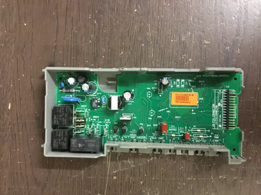 Whirlpool W10285180B Dishwasher Control Board