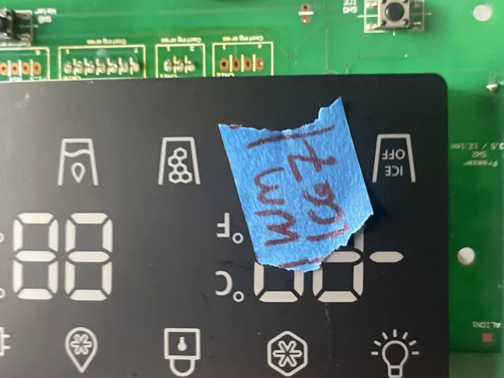 Samsung LG DA41-00682A Refrigerator Dispenser Control Board AZ19358 | WM1067