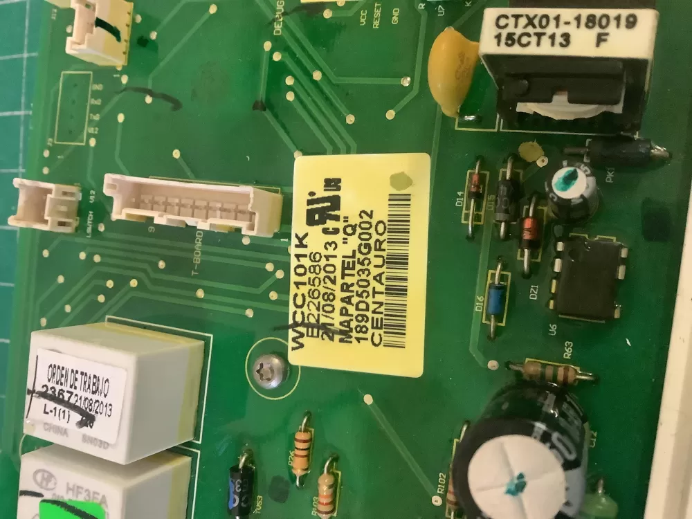 GE 189D5035G002 WH12X20274 Washer Control Board AZ200562 | NR2798