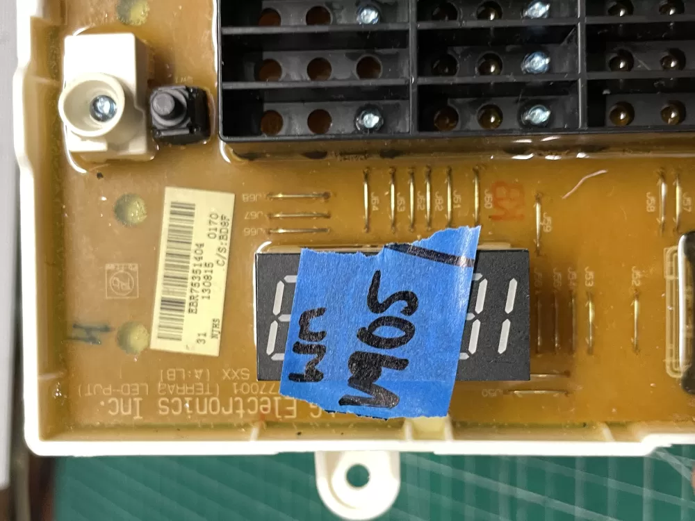 LG Kenmore EBR75351401 EBR75351404 Washer Control Board AZ204448 | Wmv905