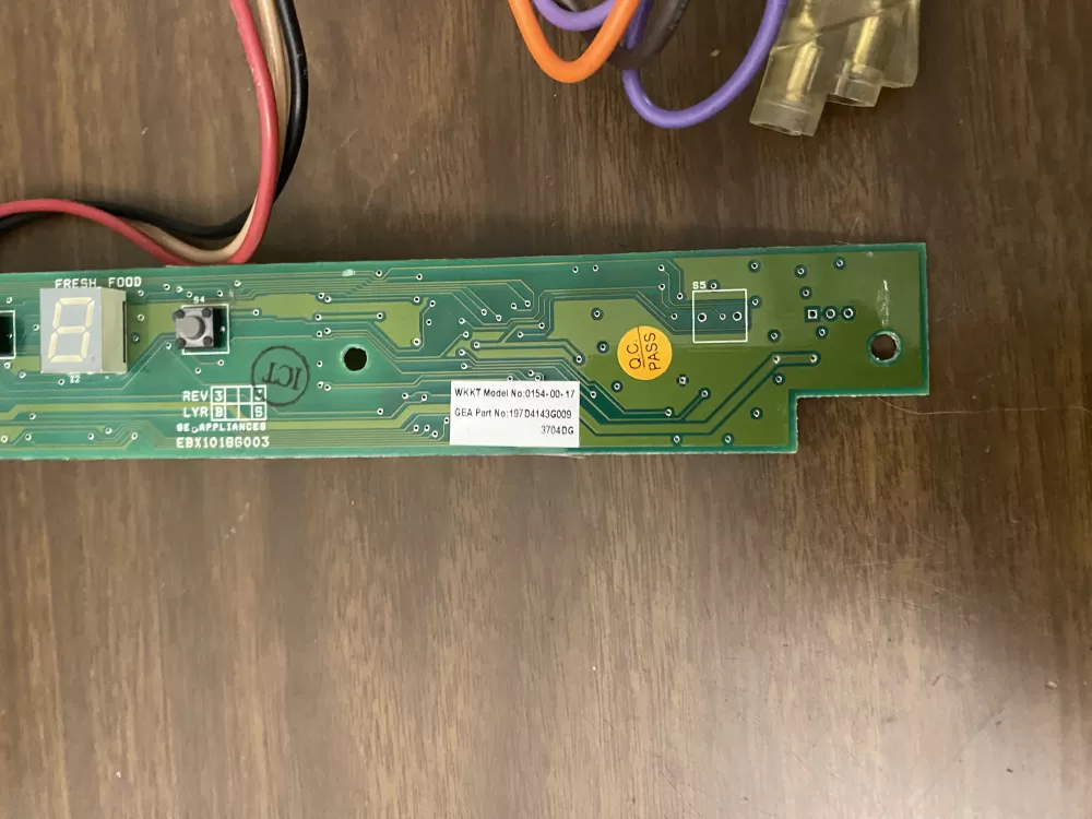 GE 197D4143G009 Refrigerator Control Board AZ101343 | BK1453