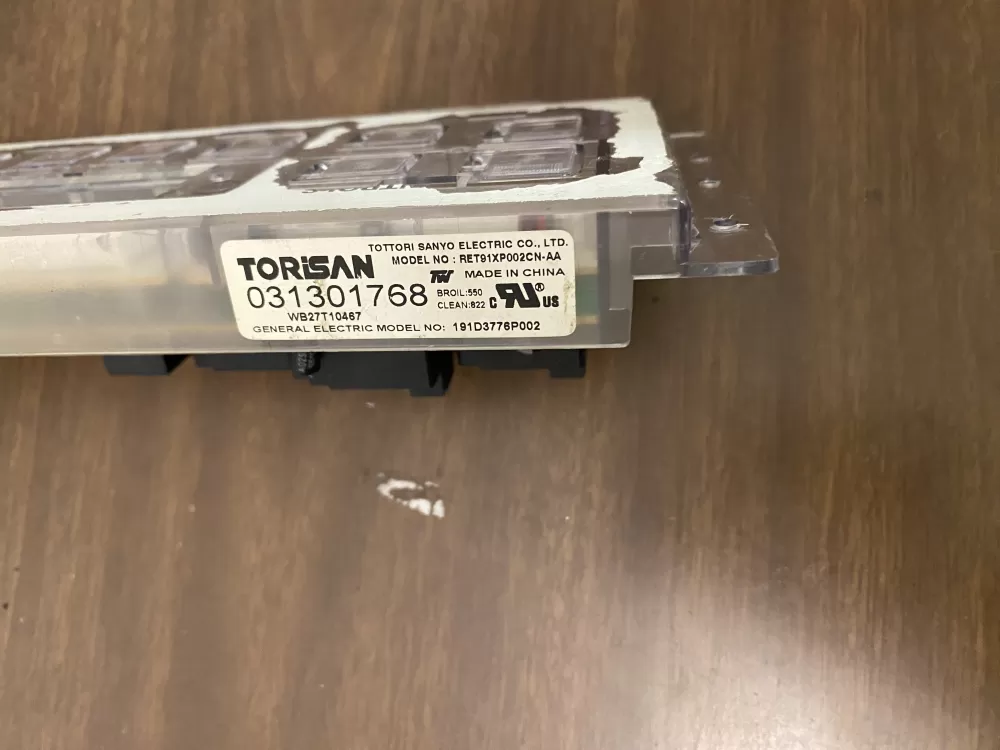 GE 191D3776P002 Range Control Board AZ91597 | BK1550