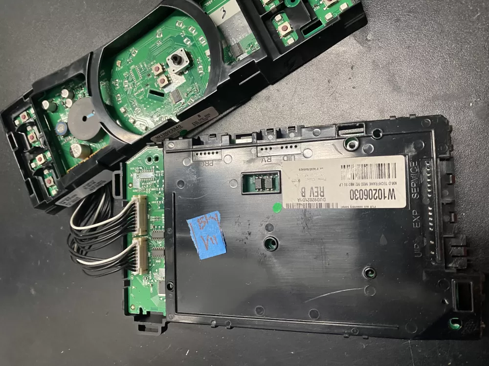 Whirlpool W10206030 AP4568396 Dryer Interface Control Board AZ24447 | BKV11