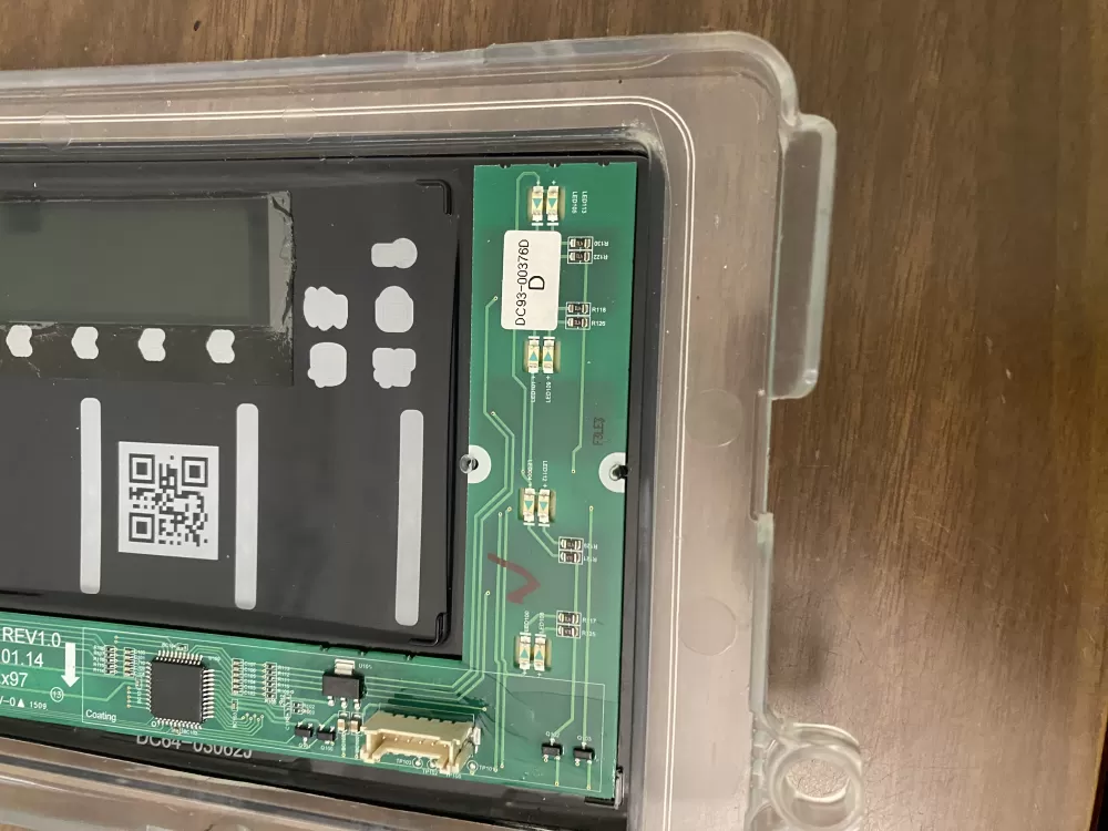 Samsung DC92-01607J DC94-06643A Dryer UI Control Board  AZ97611 | BK1310