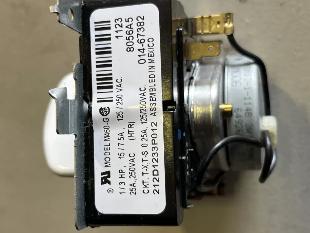 GE 212D1233P012 WE4M364 Dryer Timer AZ44340 | JT1667