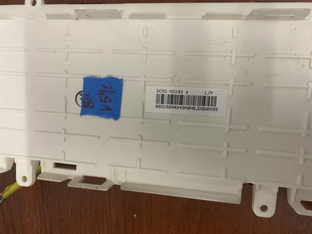 Samsung DC92-00249A WH12X10443  Washer Control Board AZ51712 | BKV542