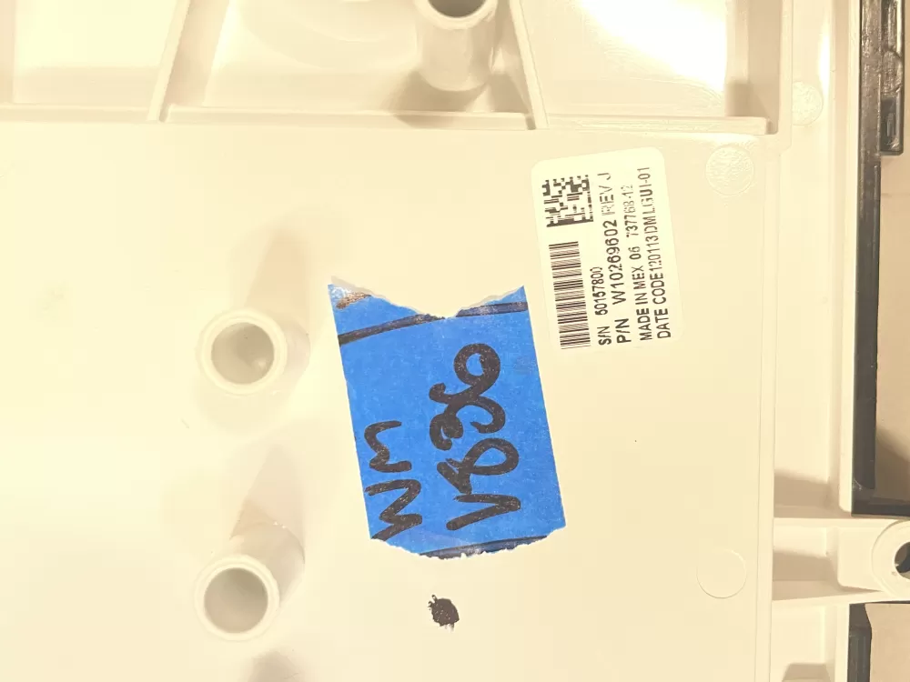 Whirlpool WPW10269602 Washer Control Board Interface AZ227516 | Wmv836