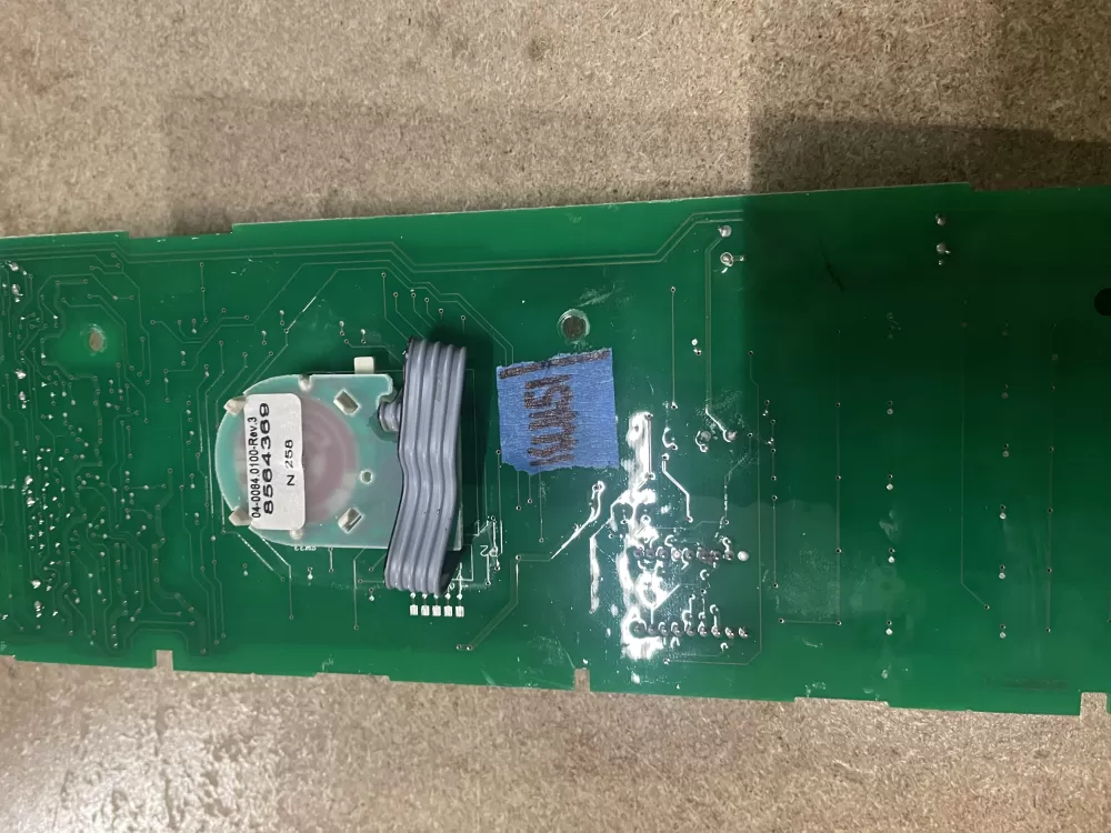 Whirlpool W10051161 Dryer User Interface Control Board AZ26256 | KM151