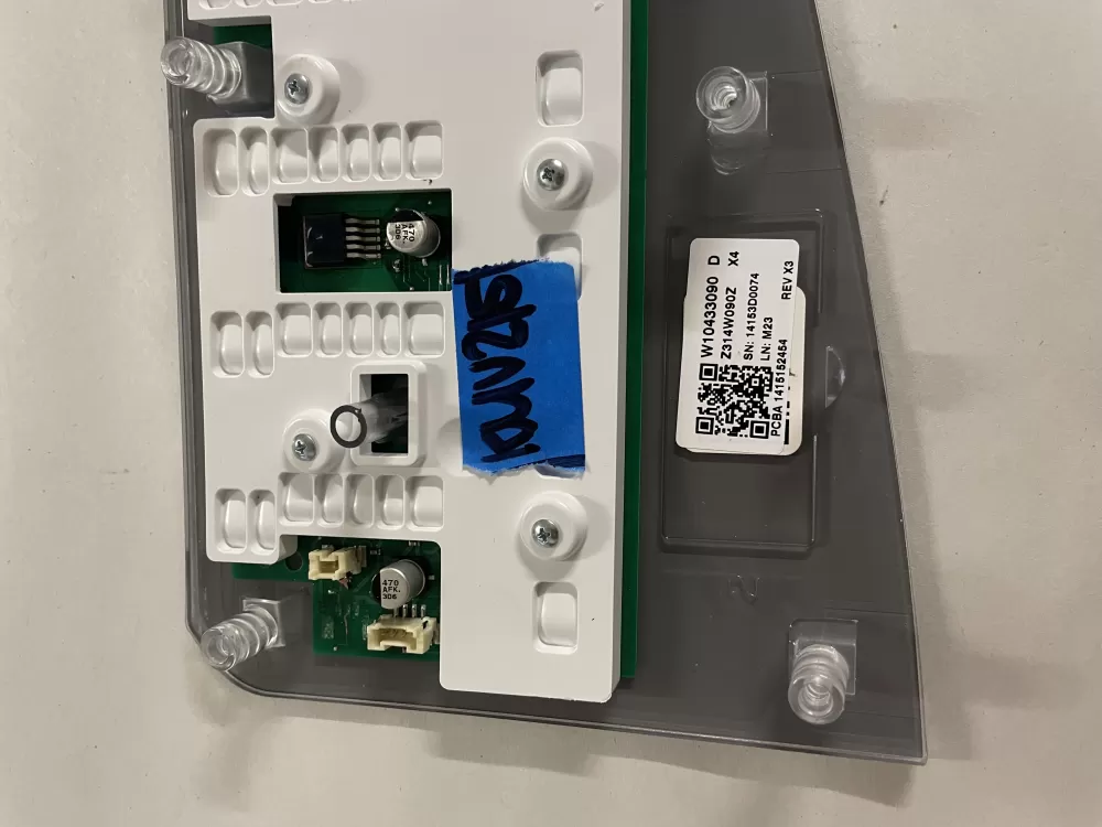 Whirlpool W10433090 W10750481 W10814583 Washer Control Panel AZ136372 | KMV215