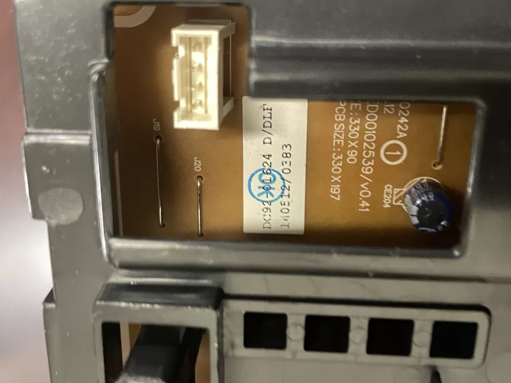 Samsung DC92 01624D Dryer Control Board AZ78936 | Wmv427