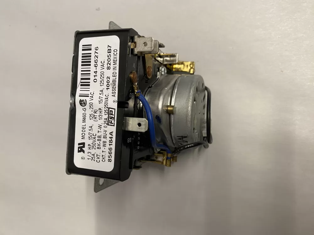 Whirlpool 8566184A 8566184 WP8566184 Dryer Timer AZ215458 | BK1268