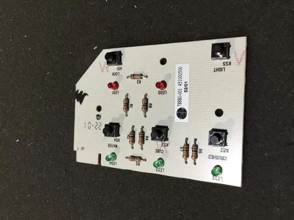 Maytag WP61005277 Refrigerator Dispenser Control Board Switch AZ74516 | NR1861