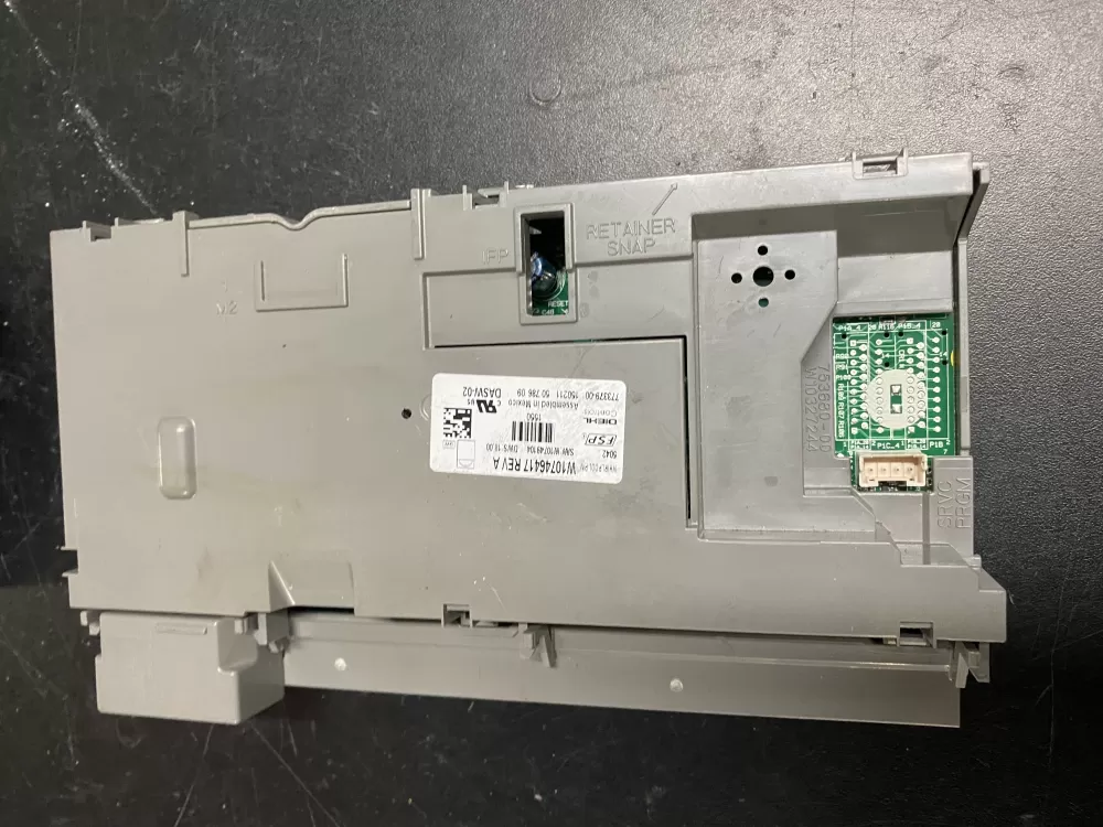 Whirlpool  Kenmore  Amana W10746417 W10757524 W10833926 W10851342 W10854220 PS11737960 Dishwasher Control Board