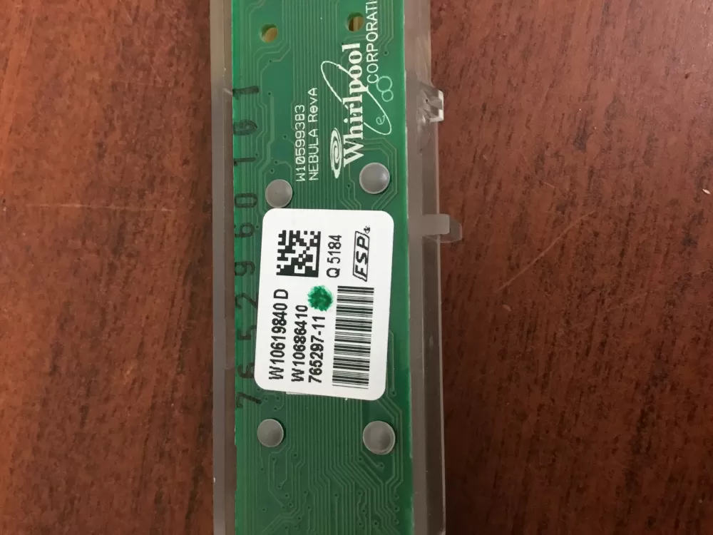 Whirlpool Maytag W10619840 Dishwasher Control Board AZ34362 | NR1699